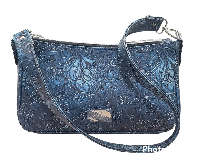 Teal Scrolls 3 sizes