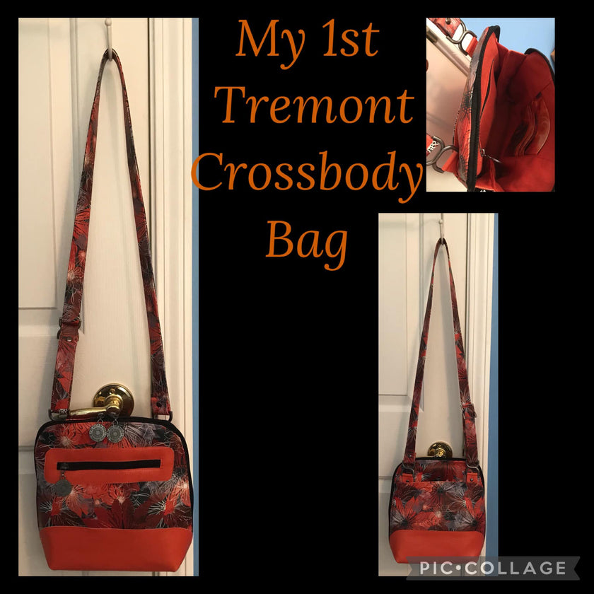 Tangerine printed vinyl 3 sizes