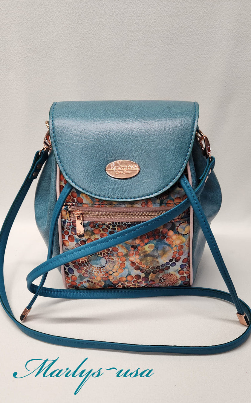 Emerald Leather printed vinyl  3 sizes