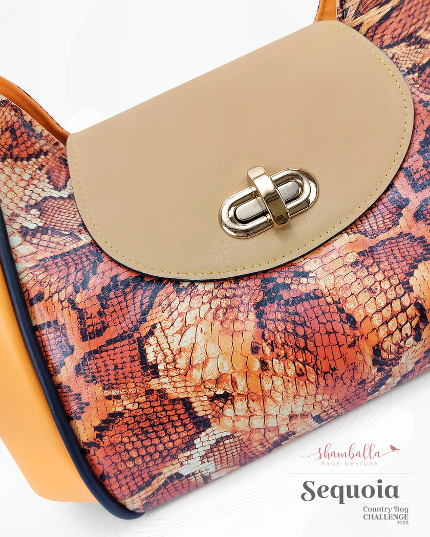 Orange Serpent  3 sizes