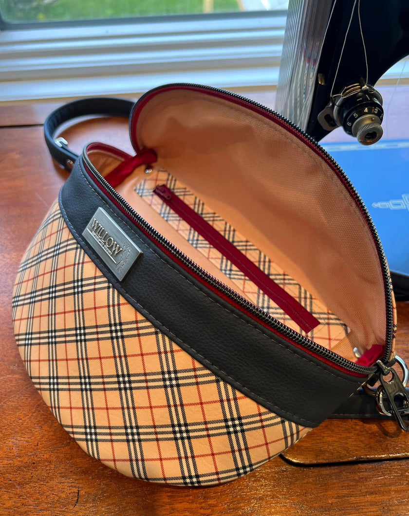 Tan BB Plaid  3 sizes