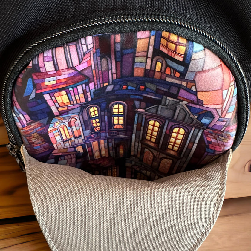 Purple  City  3 sizes