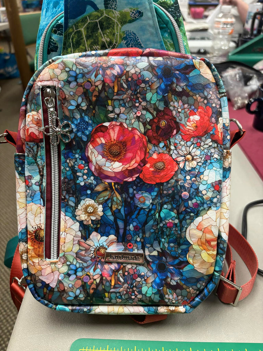 Stained Glass Poppies 3 sizes