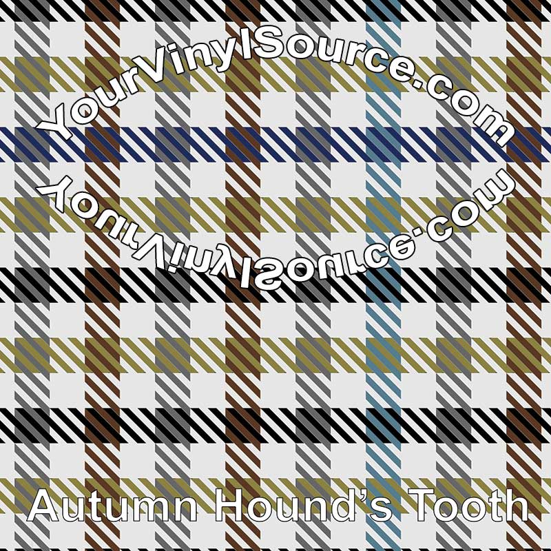 Autumn Hound's Tooth 3 sizes