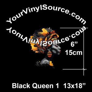 Black Queen 1  Panel 13x18