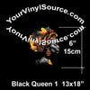 Black Queen 1  Panel 13x18