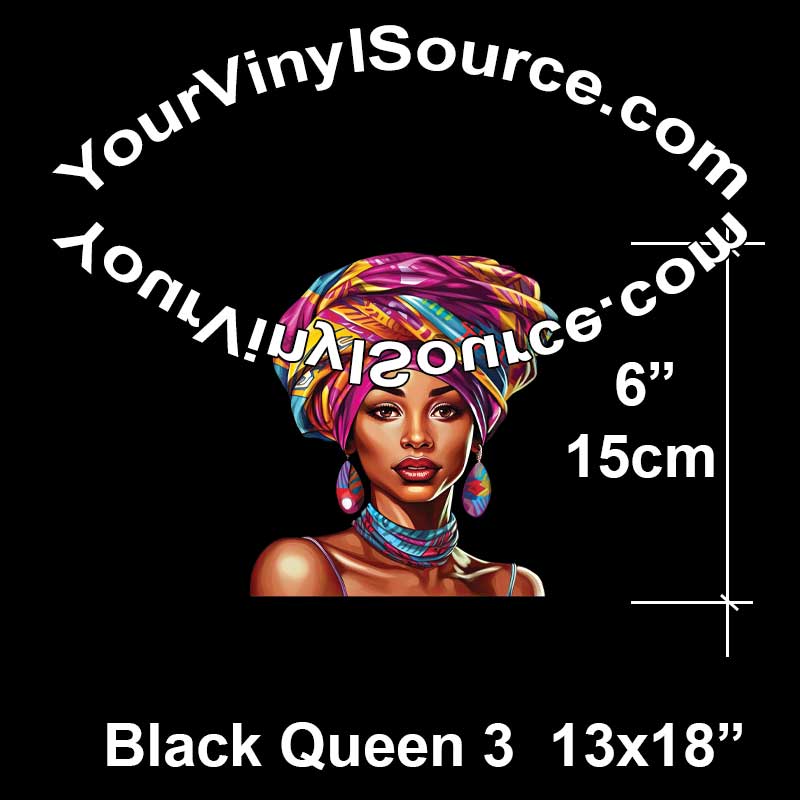 Black Queen 3  Panel 13x18