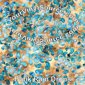 Batik Rain Drops  2 sizes