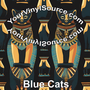 Blue Cats 2 sizes