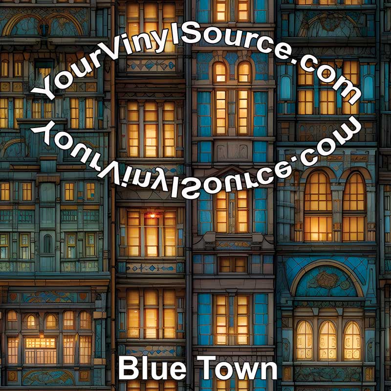 Blue Town Java Blue Town 3 sizes – Your Vinyl Source