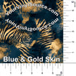 Blue & Gold Skin 3 sizes