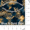 Blue & Gold Skin 3 sizes
