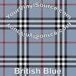 British Blue Solid 2 sizes