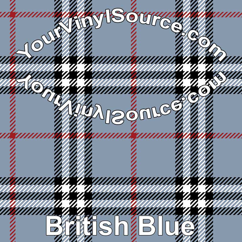 British Blue Solid 3 sizes