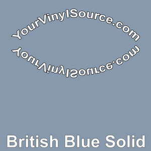 British Blue Solid 2 sizes