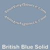 British Blue Solid 2 sizes