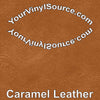 Caramel Leather printed vinyl  3 sizes