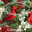 Cardinals printed vinyl 2 sizes 25% off