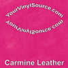Carmine Leather printed vinyl  2 sizes