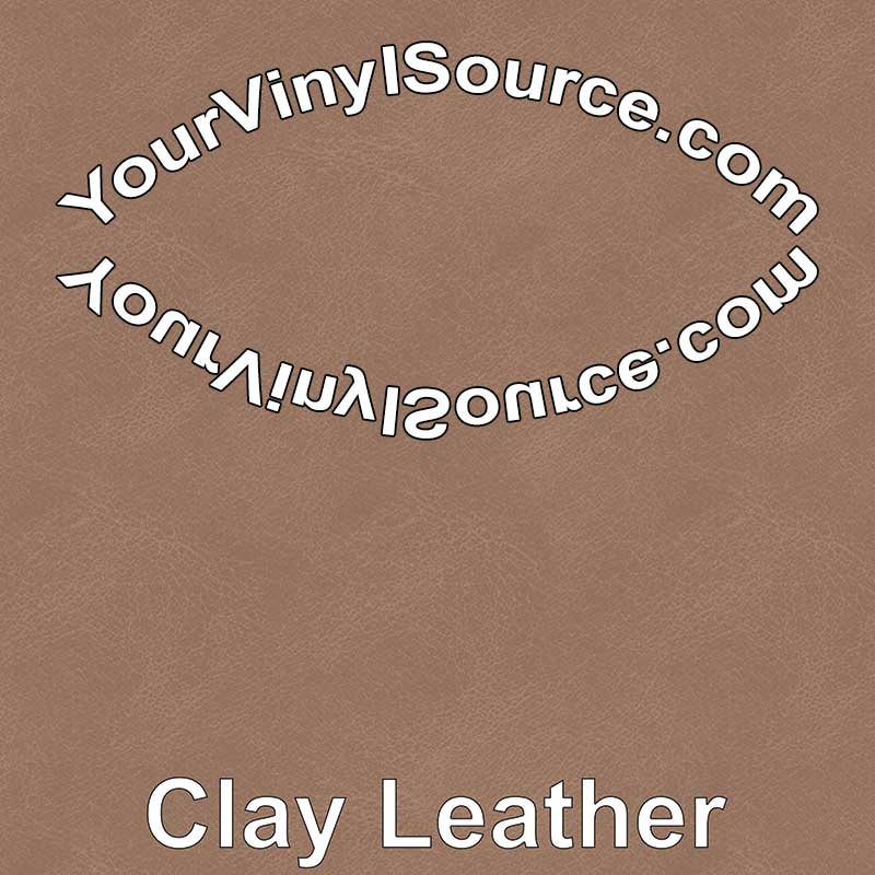 Clay Leather printed vinyl  2 sizes