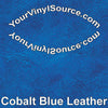Cobalt Blue Leather  3 sizes