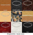 Damask Leaves printed vinyl 3 sizes