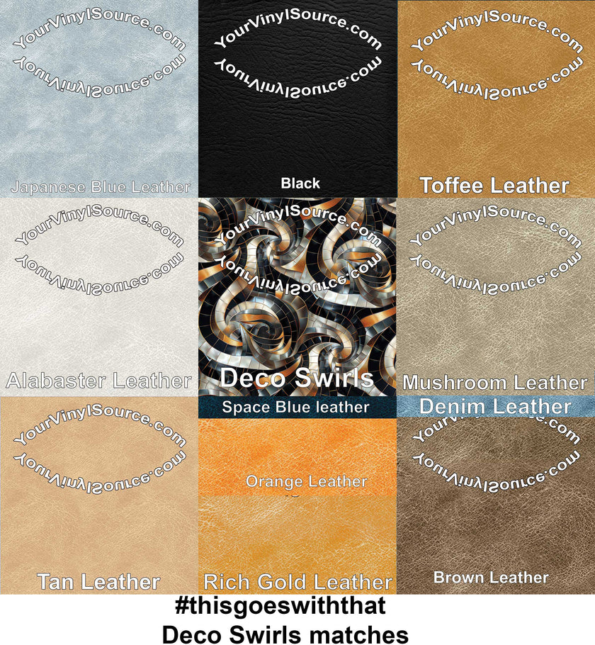 Deco Swirls 3 sizes