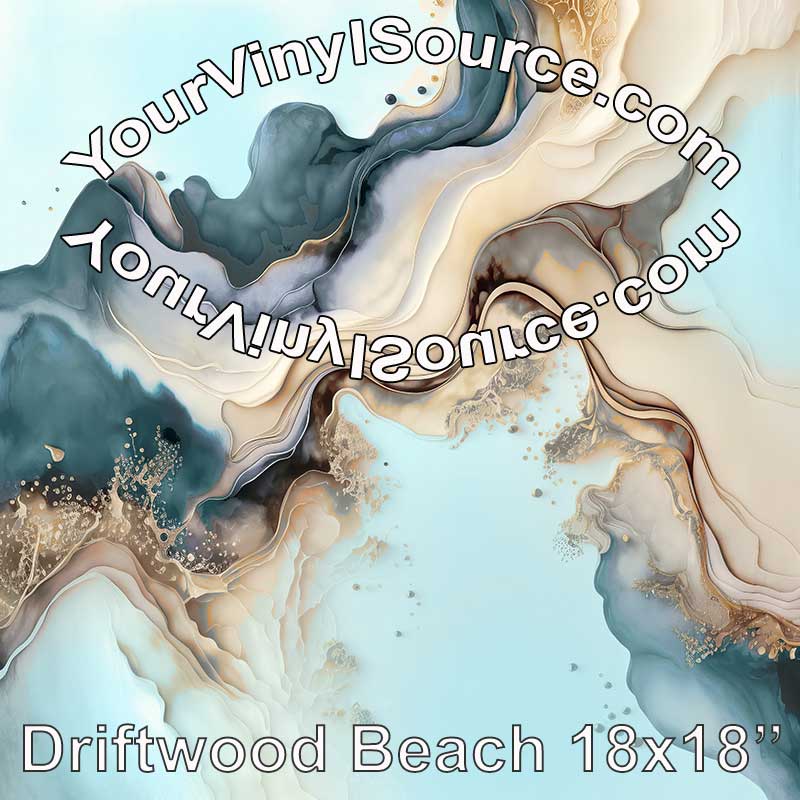 Driftwood Beach Panel  13x13