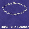 Dusk Blue Leather printed vinyl  2 sizes