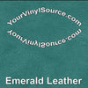 Emerald Leather printed vinyl  2 sizes