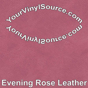 Evening Rose Leather printed vinyl  3 sizes