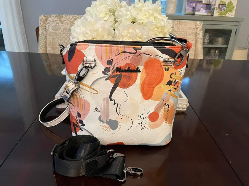 Wabi-sabi abstract printed vinyl 3 sizes