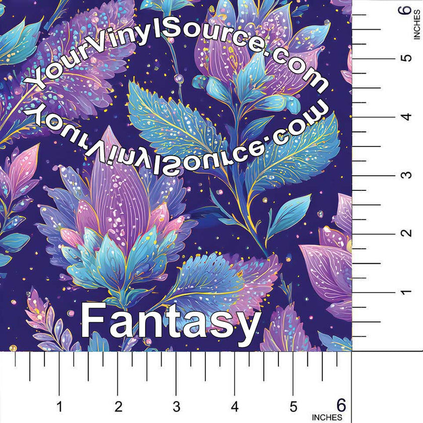 Fantasy printed vinyl 3 sizes