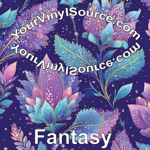 Fantasy printed vinyl 3 sizes
