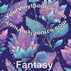 Fantasy printed vinyl 3 sizes