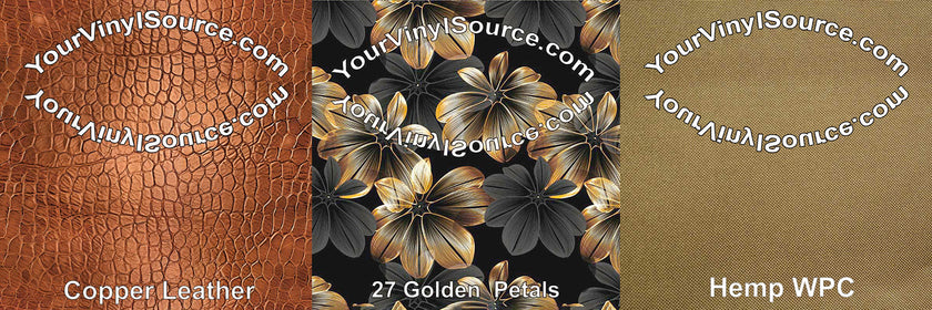 Golden Petals 3 sizes