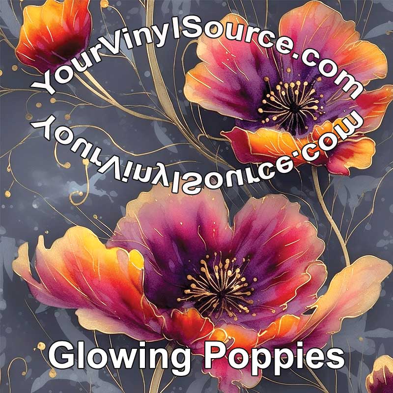 Glowing Poppies 2 sizes