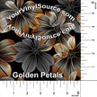 Golden Petals 3 sizes