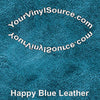 Happy Blue Leather printed vinyl  2 sizes