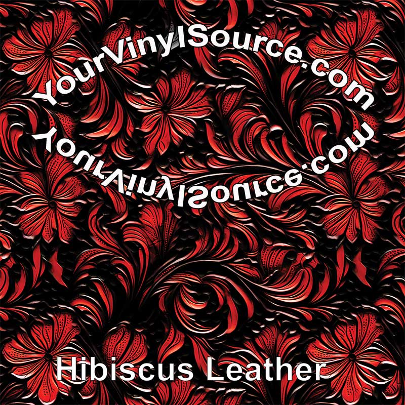 Hibiscus Leather 2 sizes
