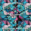 Hibiscus Aqua - Pink  25% off
