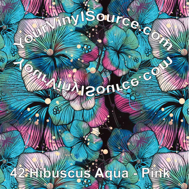 Hibiscus Aqua - Pink  25% off