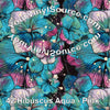 Hibiscus Aqua - Pink  25% off