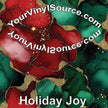 Holiday Joy printed vinyl 2 sizes  25% off