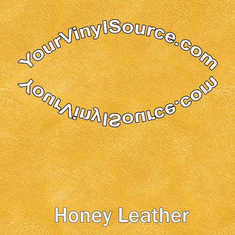 Honey  Leather printed vinyl  2 sizes