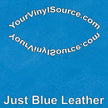 Just Blue Leather printed vinyl  3 sizes