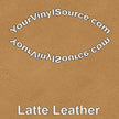 Latte Leather printed vinyl  3 sizes