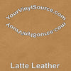 Latte Leather printed vinyl  3 sizes