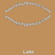 Solid Latte printed vinyl 2 sizes