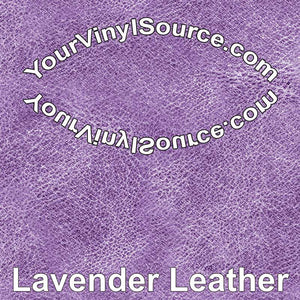 Lavender  Leather printed vinyl  2 sizes